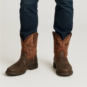 Ariat men’s MEN'S WORKHOG® PULL ON WORK BOOTS Sz 8.5D